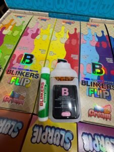 blinkers flip ice cream x slurpee 2g disposable