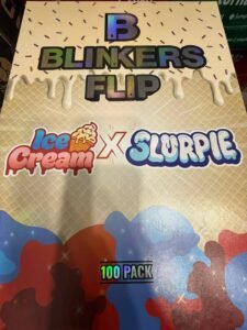 blinkers flip ice cream x slurpee 2g disposable