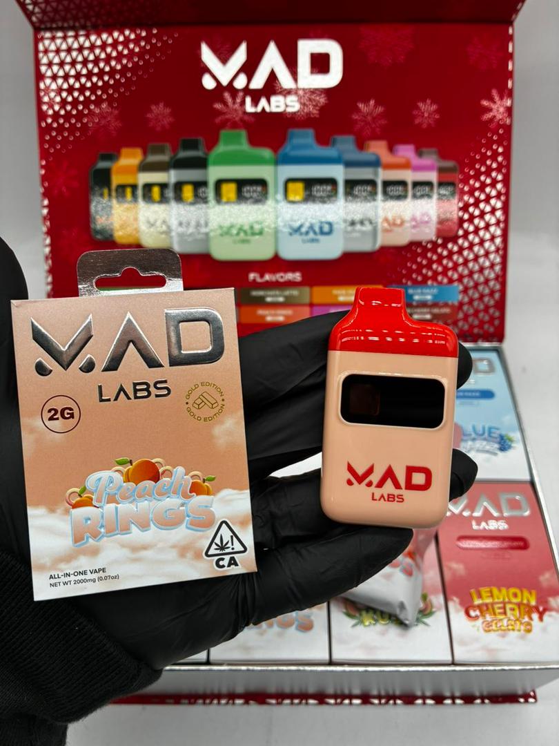 mad labs 2g disposable christmas edition New Mad Labs 2G Disposable Christmas Edition - Image 2
