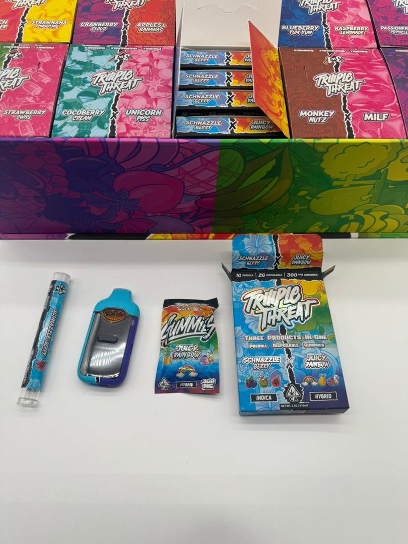 triiio triiiple threat 3in1 2g disposable triiio triiiple threat 3in1 2g disposable