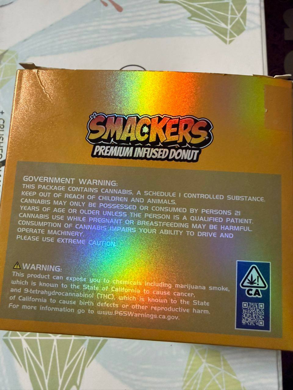 smackers premium infused donut smackers premium infused donut